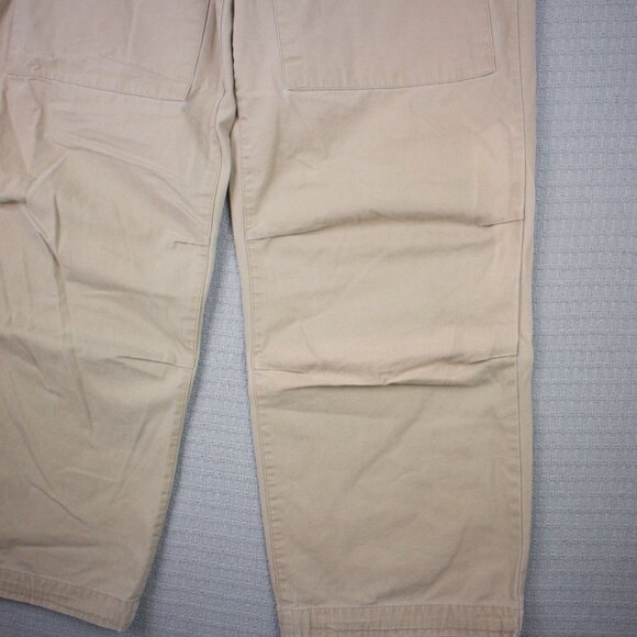 Club Monaco Drawstring Casual Cargo Pants Medium Khaki - Picture 3 of 7